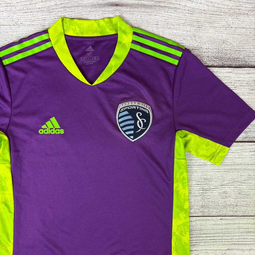 Adidas Sporting Kansas City MLS Soccer Jersey